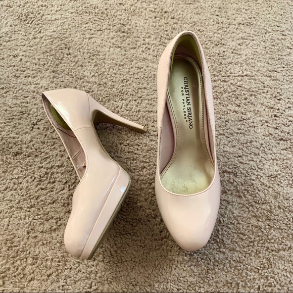 Christian Siriano Shoes - Christian Siriano blush nude patent pumps